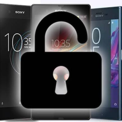 unlock sony phone